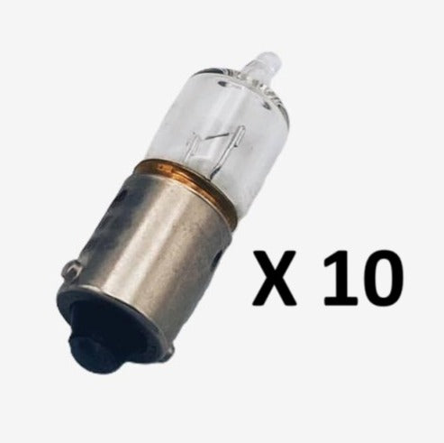 Pack of 10 x 433 Mini Halogen 12v 6w