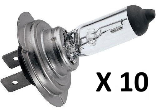 Pk of 10 x H7 Headlight Bulbs 499 / 55w