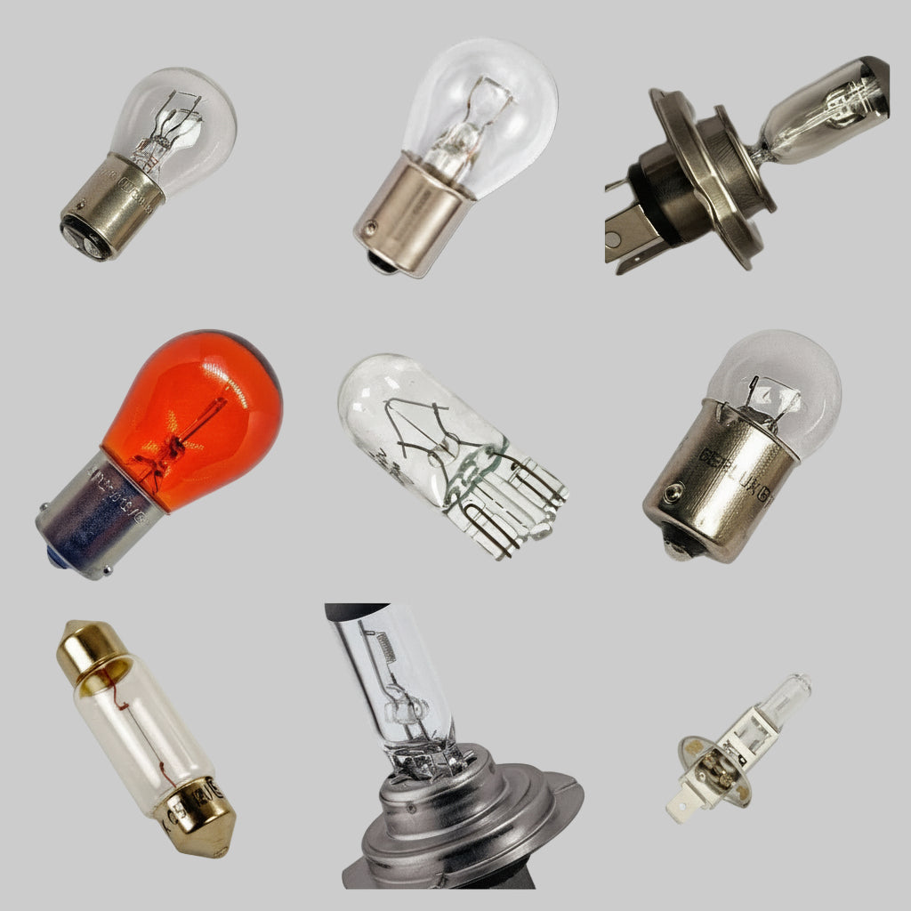 Assorted Pack of 100 x 12volt Car Bulbs H7, H4, H1, 207, 380, 382, 239, 501 and 581